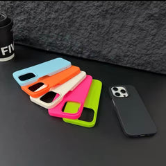 Summer Neon Silicone Soft Case for iPhone Flat 50% OFF