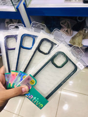 Deep purple AirSkin bumper Case for iPhone models including 15 Series