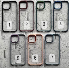 Black AirSkin bumper Case for iPhone models including 15 Series