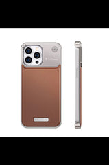 ✨Magsafe Magnetic Metal Leather Frameless Fragrance Phone Case For iPhone✨