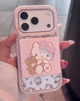 Premium Diamond Vanity Hello Kitty Bow Case