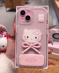 New Lucky HelloKitty Stand Case