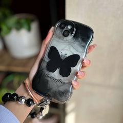 Premium Black Butterflies Chubby Case