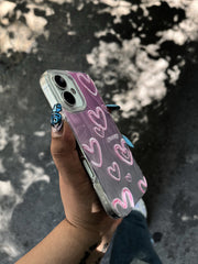 Heart Gradient New Holographic Case