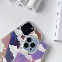 Best Seller Cloud holographic case for iPhone