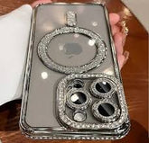 New Magsafe Diamond Stones Lens Case for iPhone