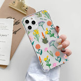 "Flaunt your floral flair." printed case for all phone models
(Available for all models just write your phone model)