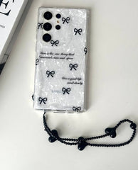 Bow chubby Shimmer with Hanging Charm 70% OFF TODAY