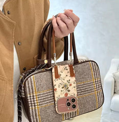 Premium Retro 3D Rope Case ( Premium Leather Finish )