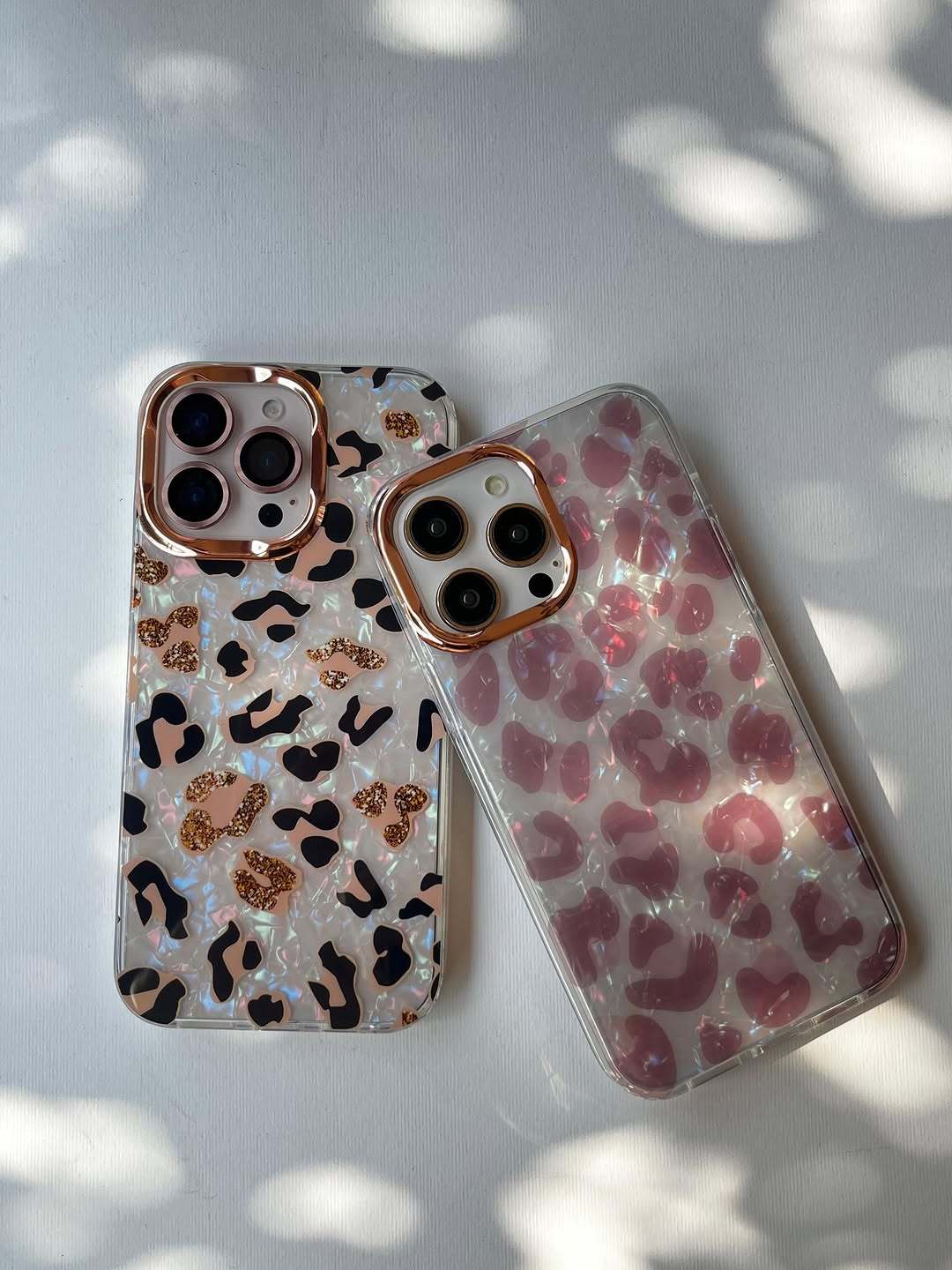 Cheetah Laser Marble Case 🐆💎