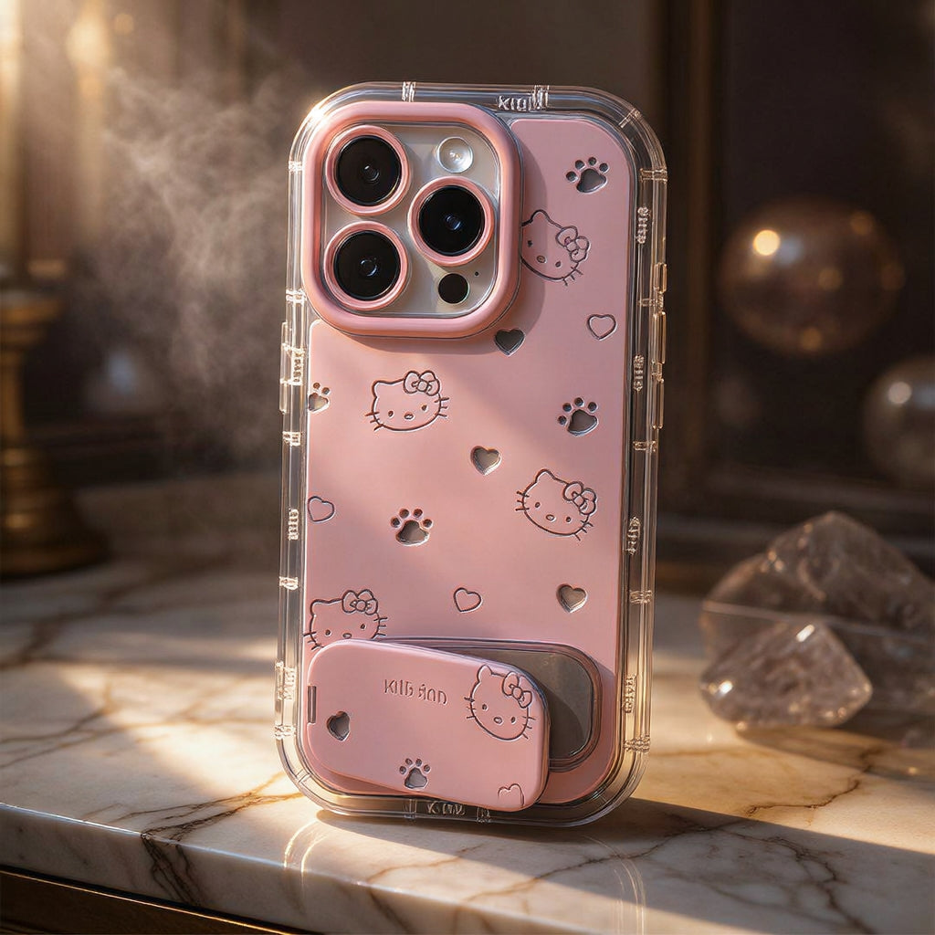 New Hellokitty Paw Stand Phone Case