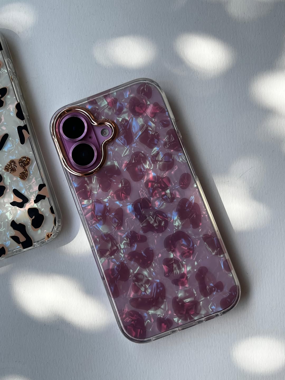 Cheetah Laser Marble Case 🐆💎