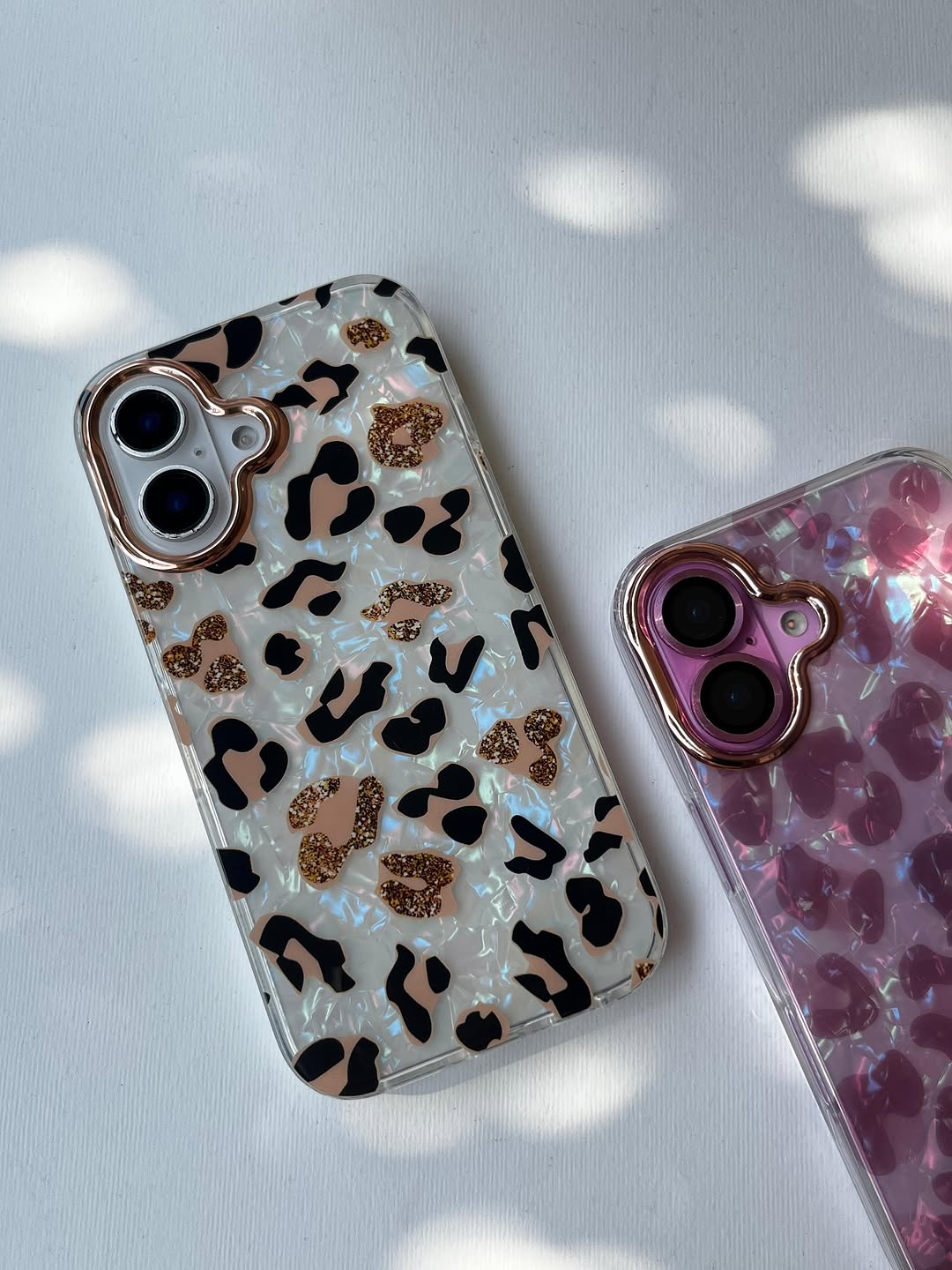 Cheetah Laser Marble Case 🐆💎