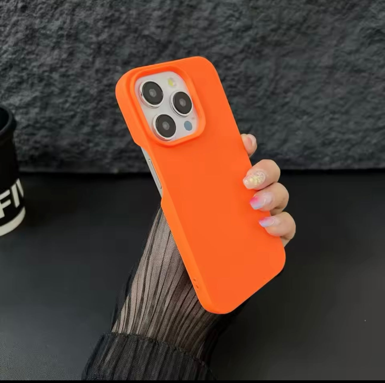 Summer Neon Silicone Soft Case for iPhone Flat 50% OFF