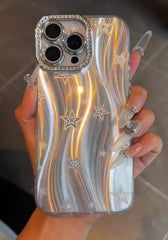 Star ⭐️ Diamond 💎 Bling Case with Lens Protection 70% OFF ( Best Seller )