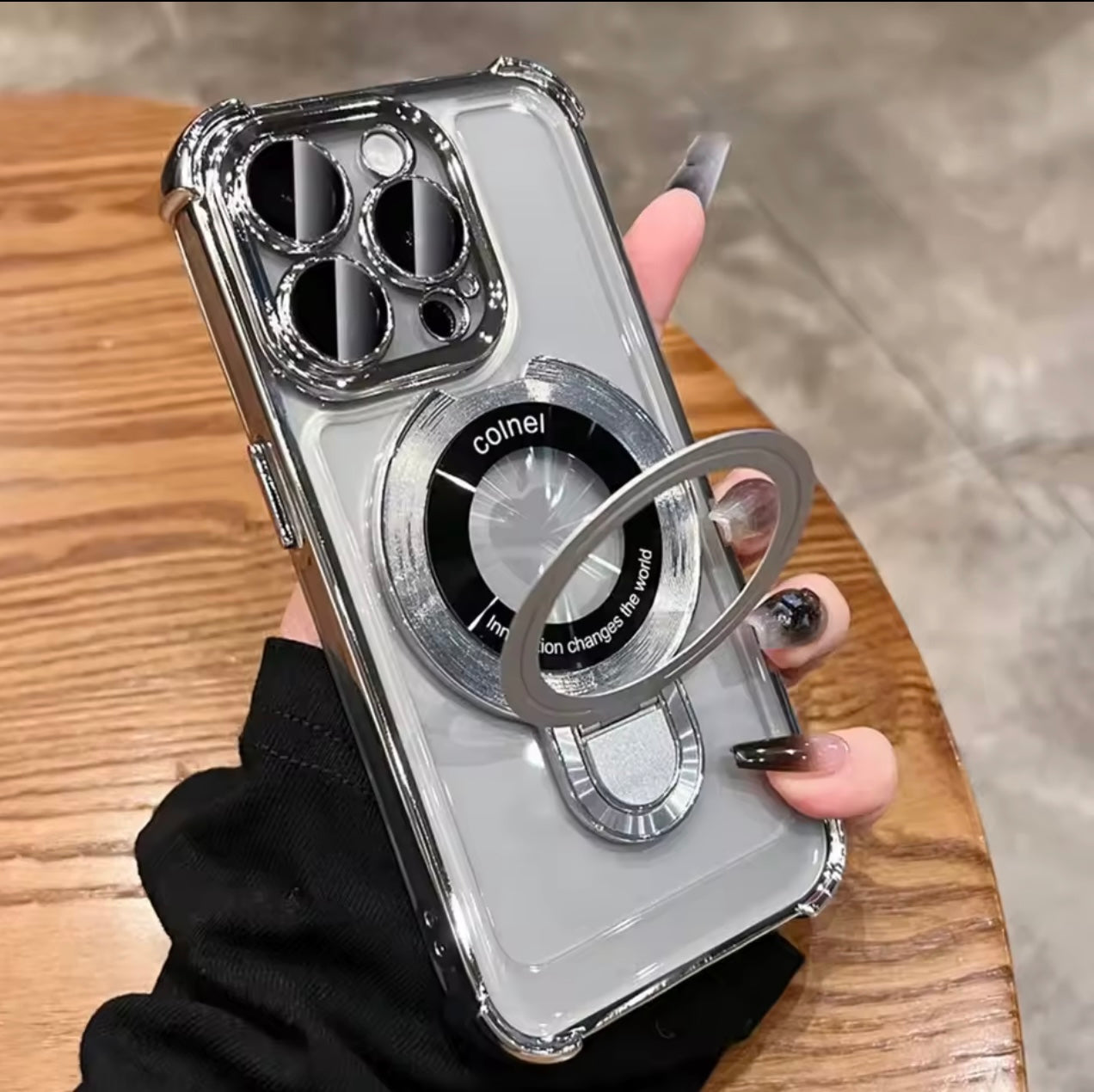 Premium Magnetic Magsafe Conel Stand Case