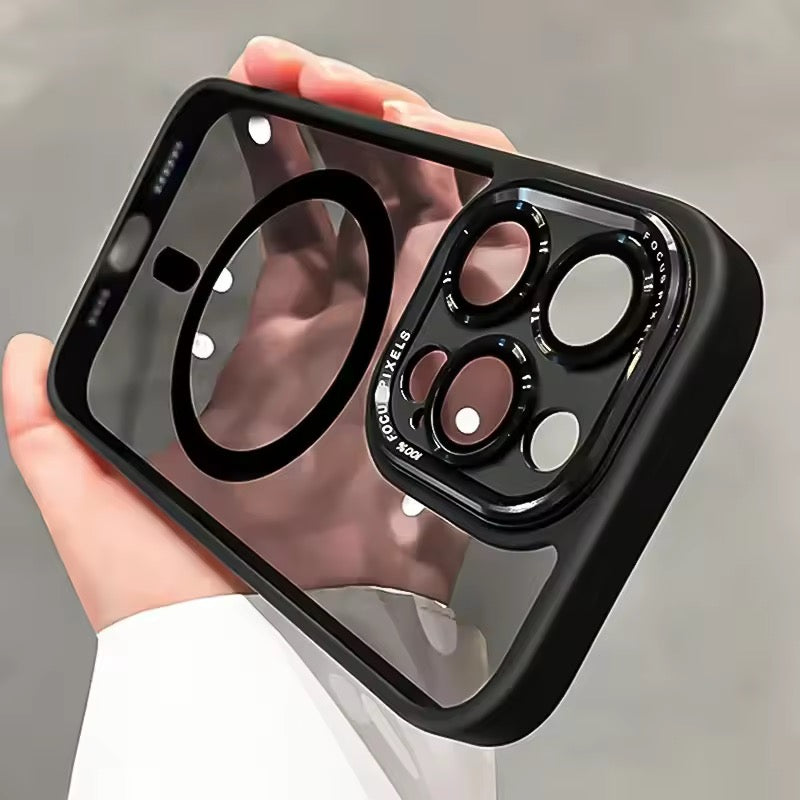 ShockProof Armour Glass Lens Magsafe Supported Case (50% OFF)