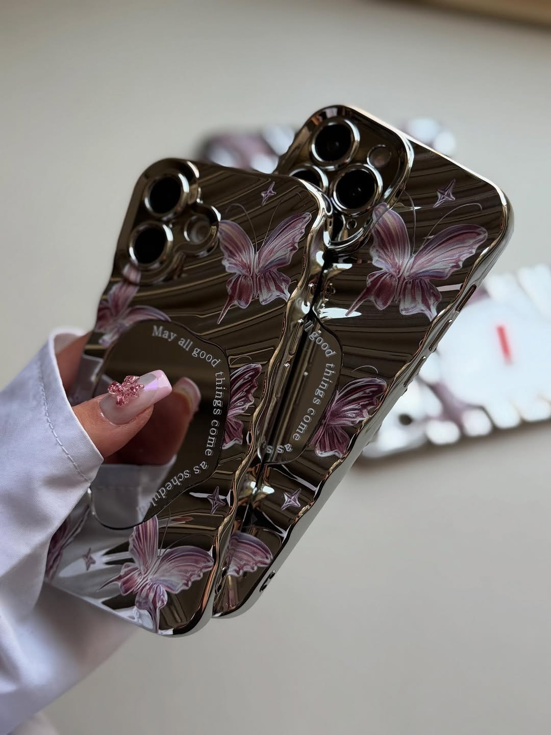 Butterfly Mirror Premium Case for iPhone (FLAT 70% OFF)