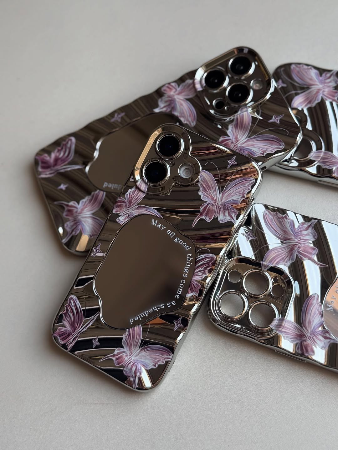 Butterfly Mirror Premium Case for iPhone (FLAT 70% OFF)