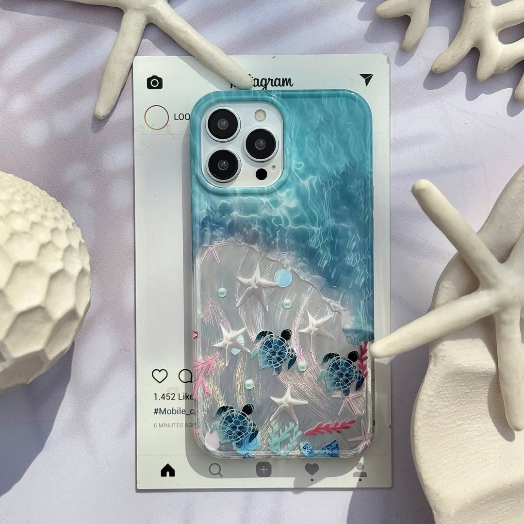 Blue Ocean Butterfly IMD premium case