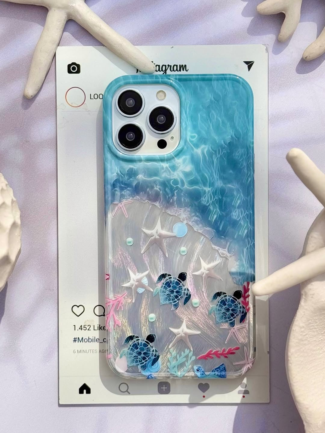 Blue Ocean Butterfly IMD premium case