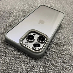 Natural titanium AirSkin bumper Case for iPhone