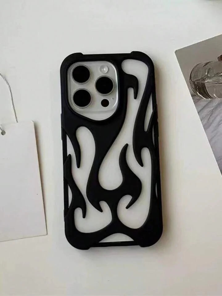 Luxury 3D Flame Case For iPhone