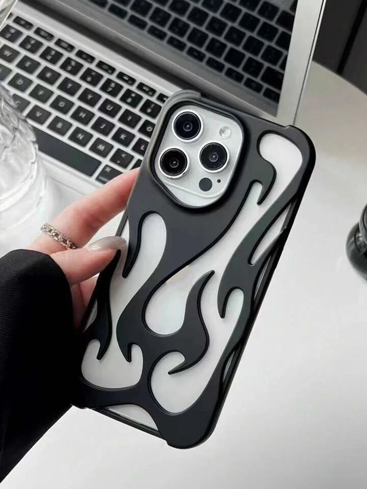 Luxury 3D Flame Case For iPhone