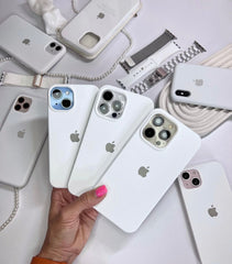 iPhone Premium Quality Silicone Case (WHITE COLOR)
