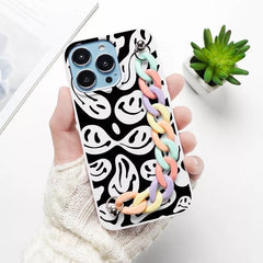 Rainbow chain Customise printed premium quality case for all models ( Write your phone model in Order special instructions )