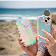 Laser premium holographic mirror case premium Quality